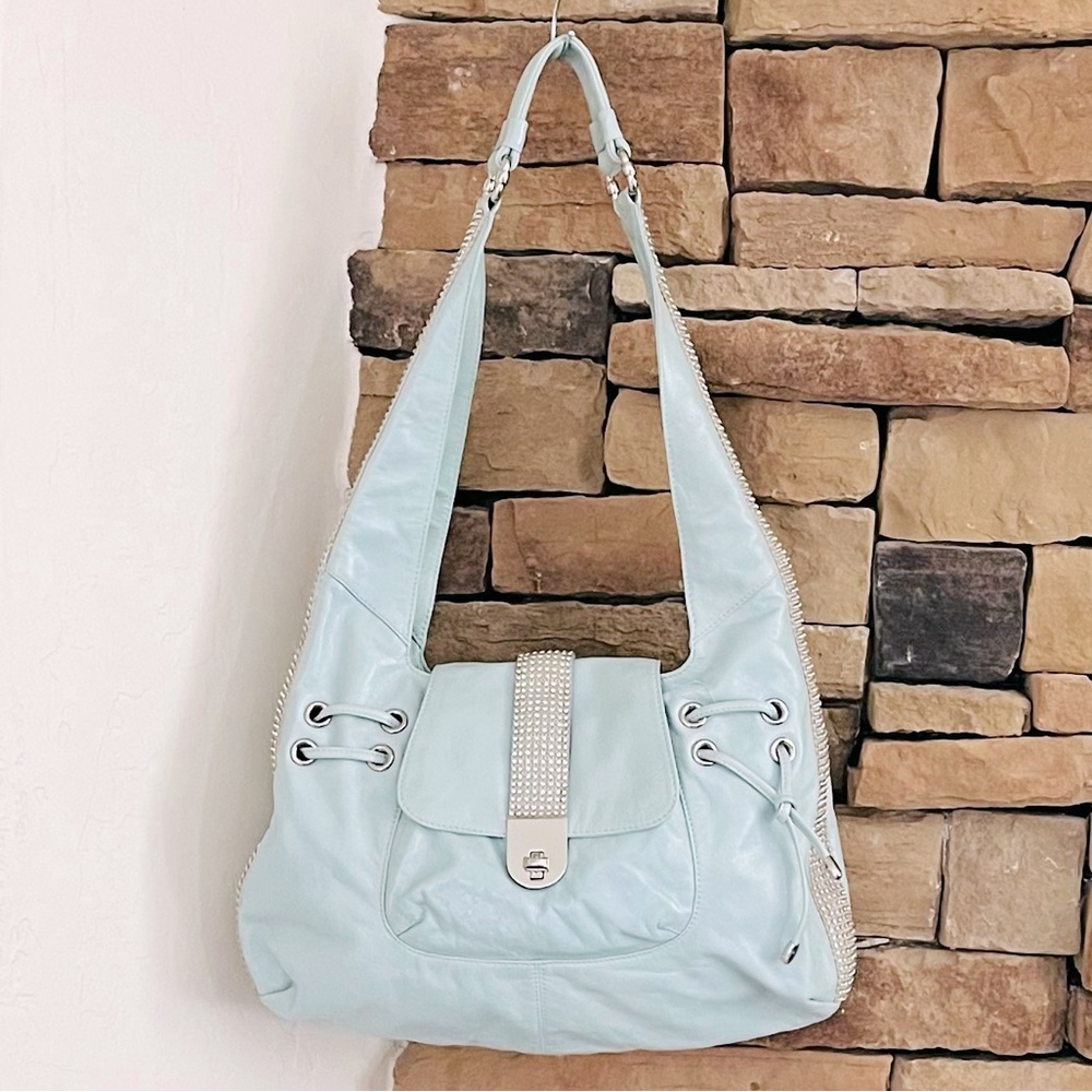 Blue Shoulder Bag